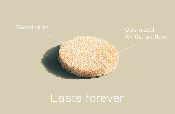 Cookie-like filter called Natede may last forever and make your room fresh and virus-free